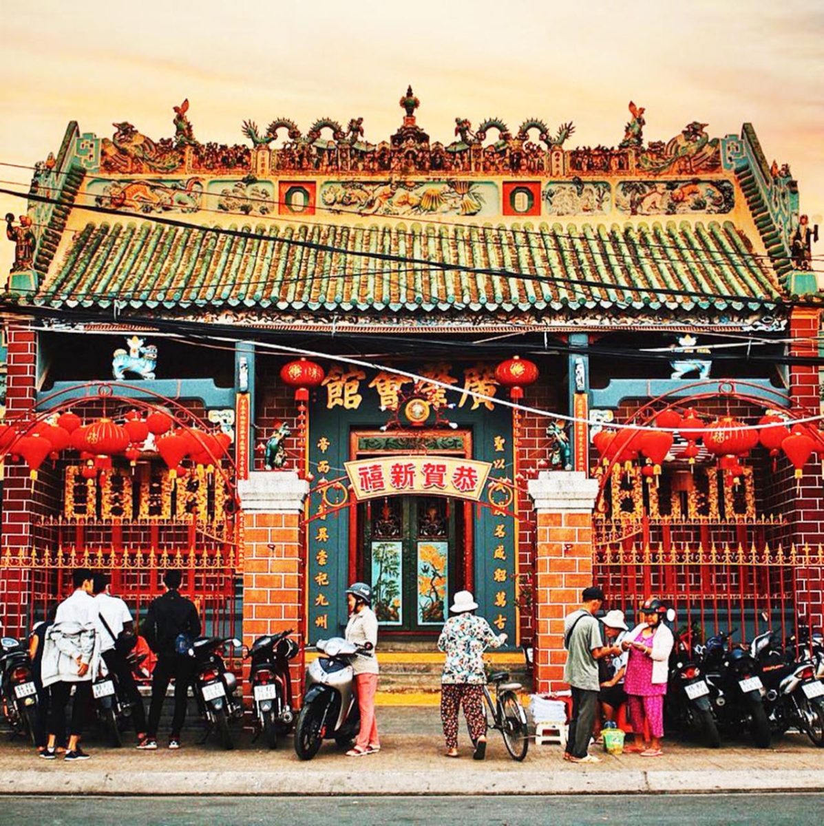 Ong Temple - Cantho's most popular Chinese temple